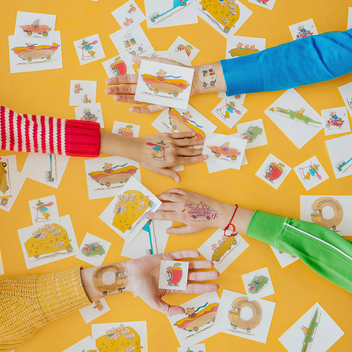 Richard Scarry Temporary Tattoo Jumbo Party Pack