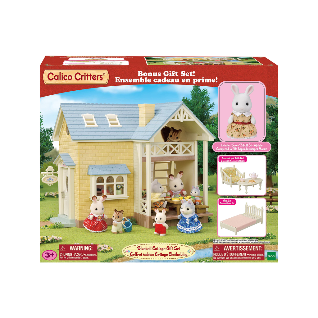 NEW Calico Critters Bluebell Cottage Gift Set