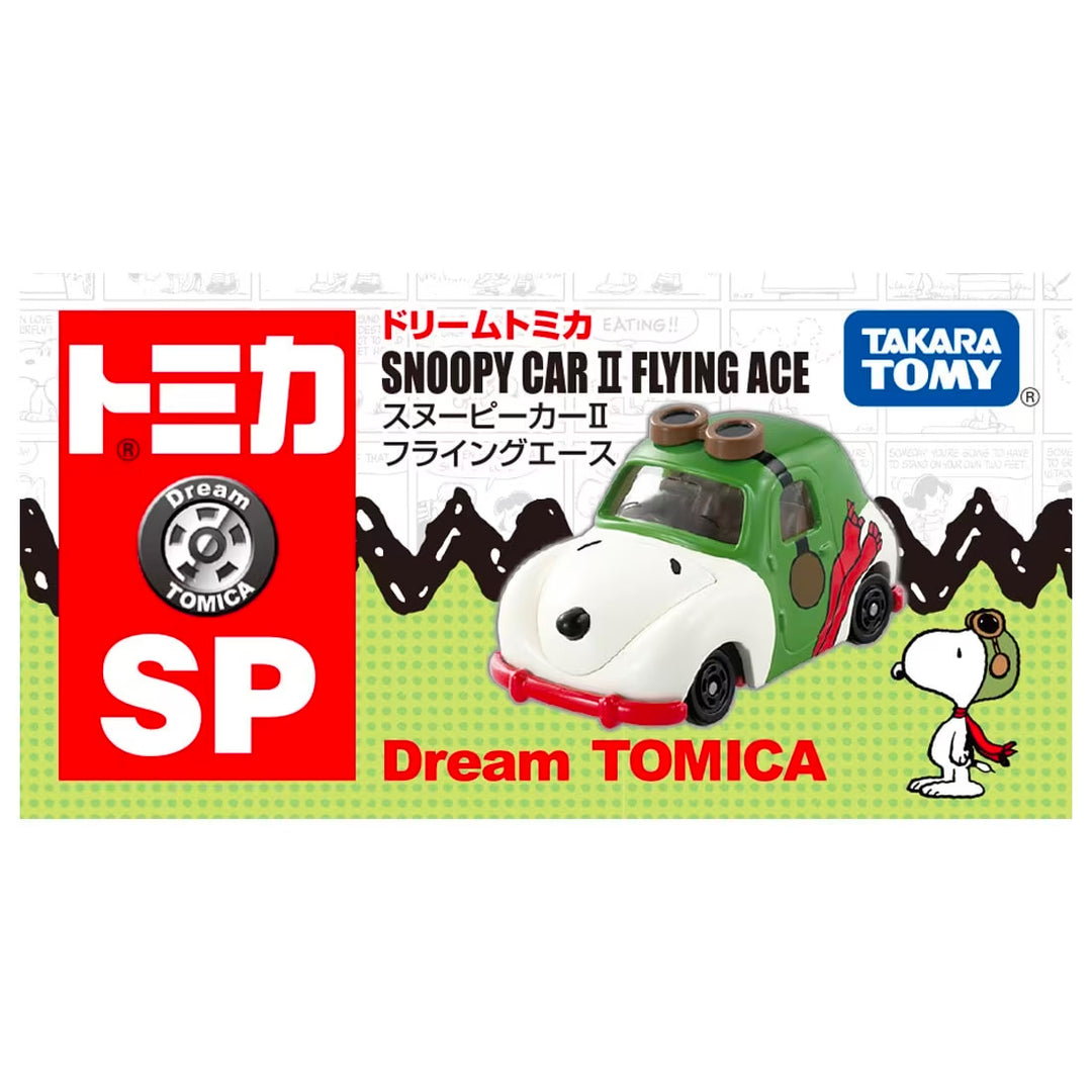 Limited Die Cast Classic Heirloom Car- Dream Tomica Snoopy Car Flying Ace