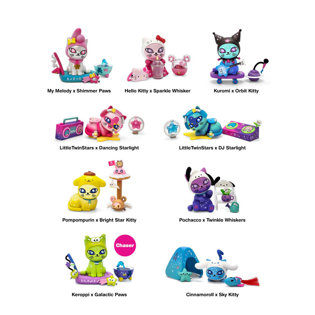 Galactic Cats x Hello Kitty & Friends Blind Box