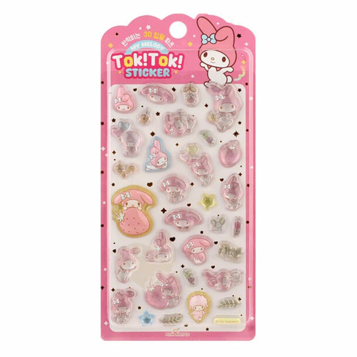 NEW Sanrio 3D Tok! Tok! Stickers - Five Styles Available!