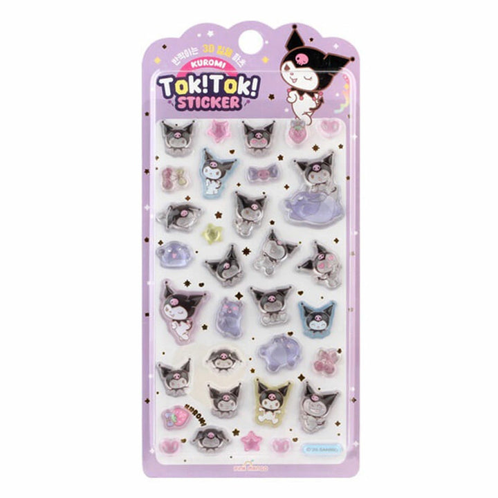 NEW Sanrio 3D Tok! Tok! Stickers - Five Styles Available!