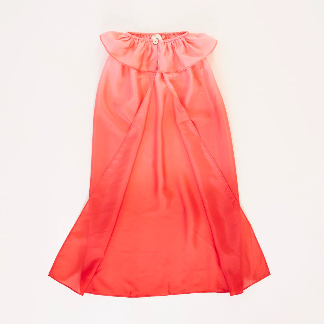 Silk Strawberry Cape