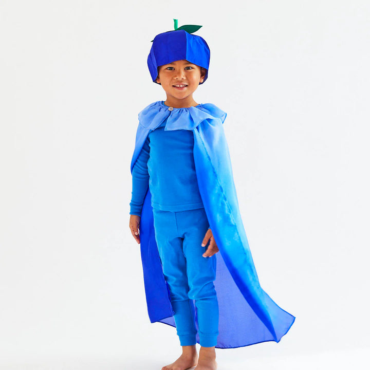 Silk Blueberry Cape