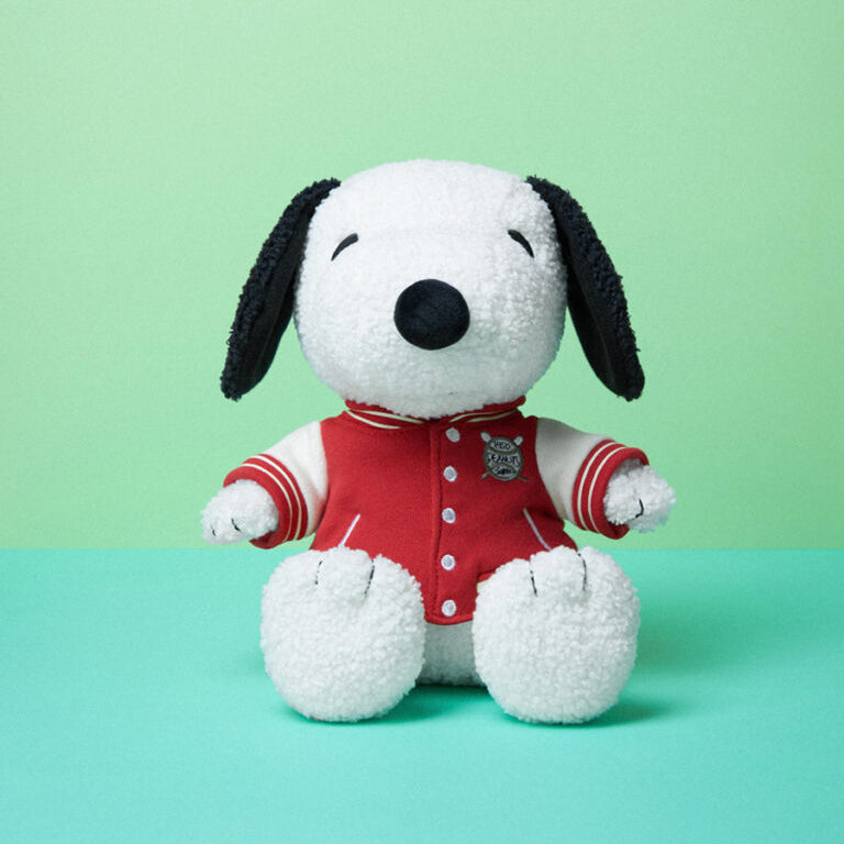 Peanuts Snoopy Plush Doll- Varsity Jacket 10"