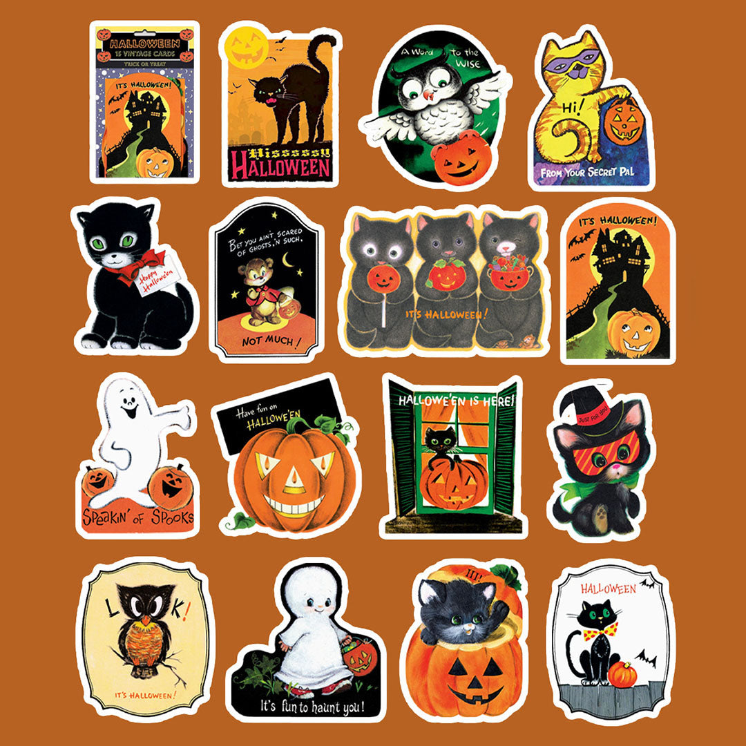 Trick or Treat - Halloween Greeting Card Packet Set