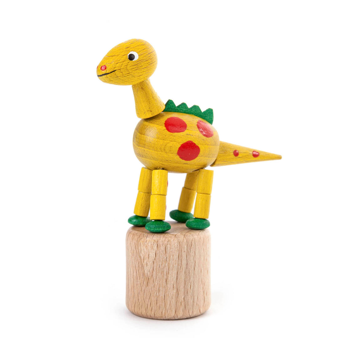 NEW Wooden Push Toy- Dinosaur