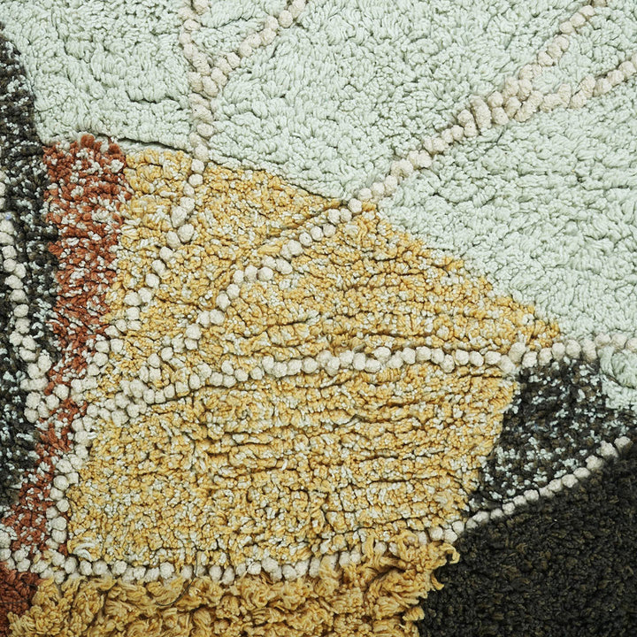 Washable Animal Cotton Rug Bee