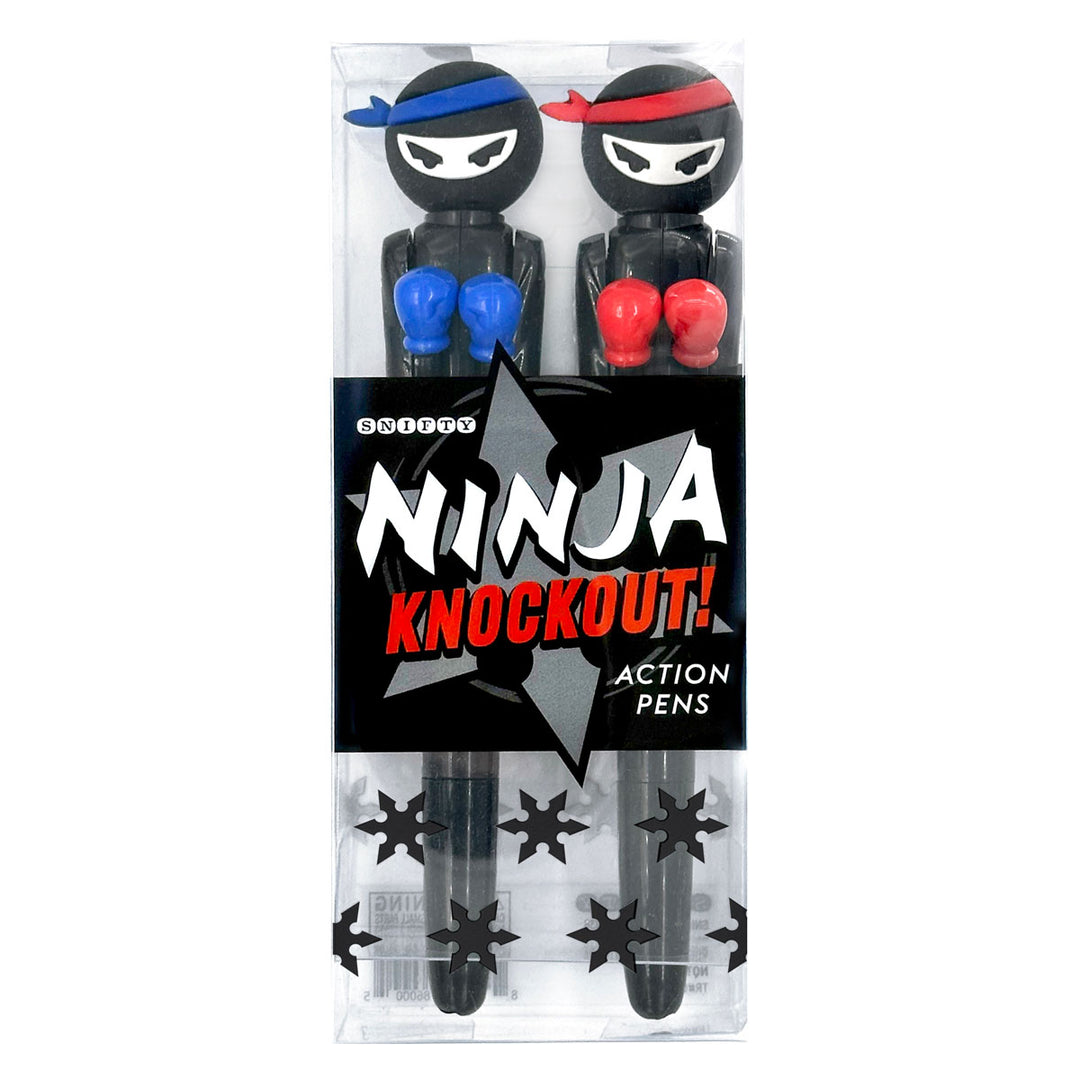 Ninja Knockout Action Pens Set