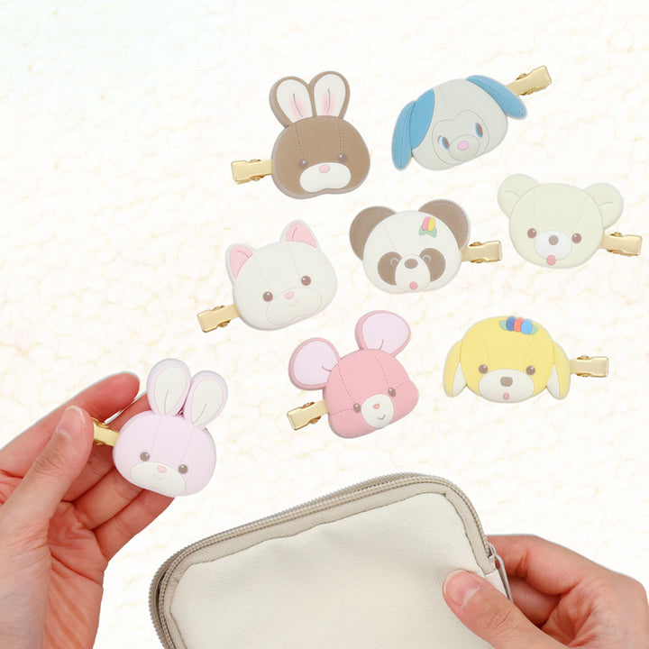 NEW Japanese Blind Box: Yoshitoku Retro Toy Collection Flocked Hair Clip