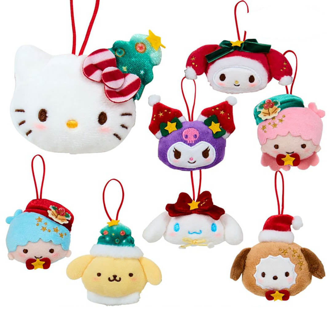LIMIT 2PCS: Sanrio Characters Secret Mascot Holiday Ornament Blind Box
