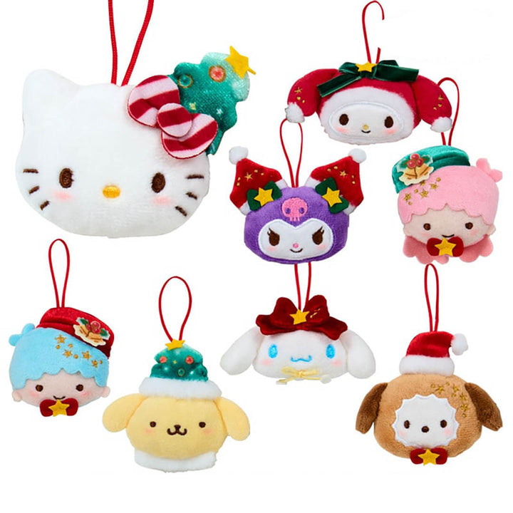 LIMIT 2PCS: Sanrio Characters Secret Mascot Holiday Ornament Blind Box