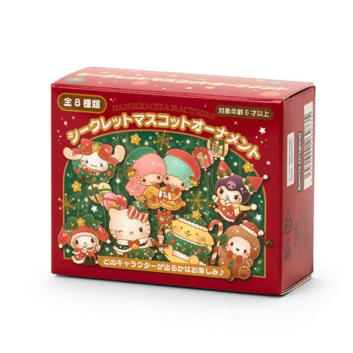 LIMIT 2PCS: Sanrio Characters Secret Mascot Holiday Ornament Blind Box