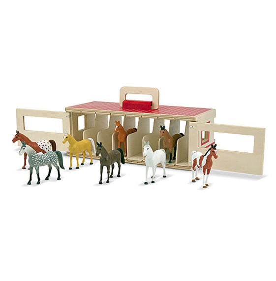 Take Along Horse Stable Set