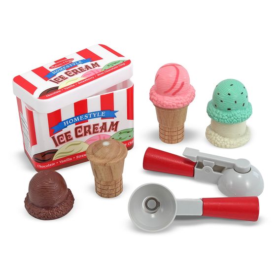 Scoop and Stack Ice Cream Cone Play Set