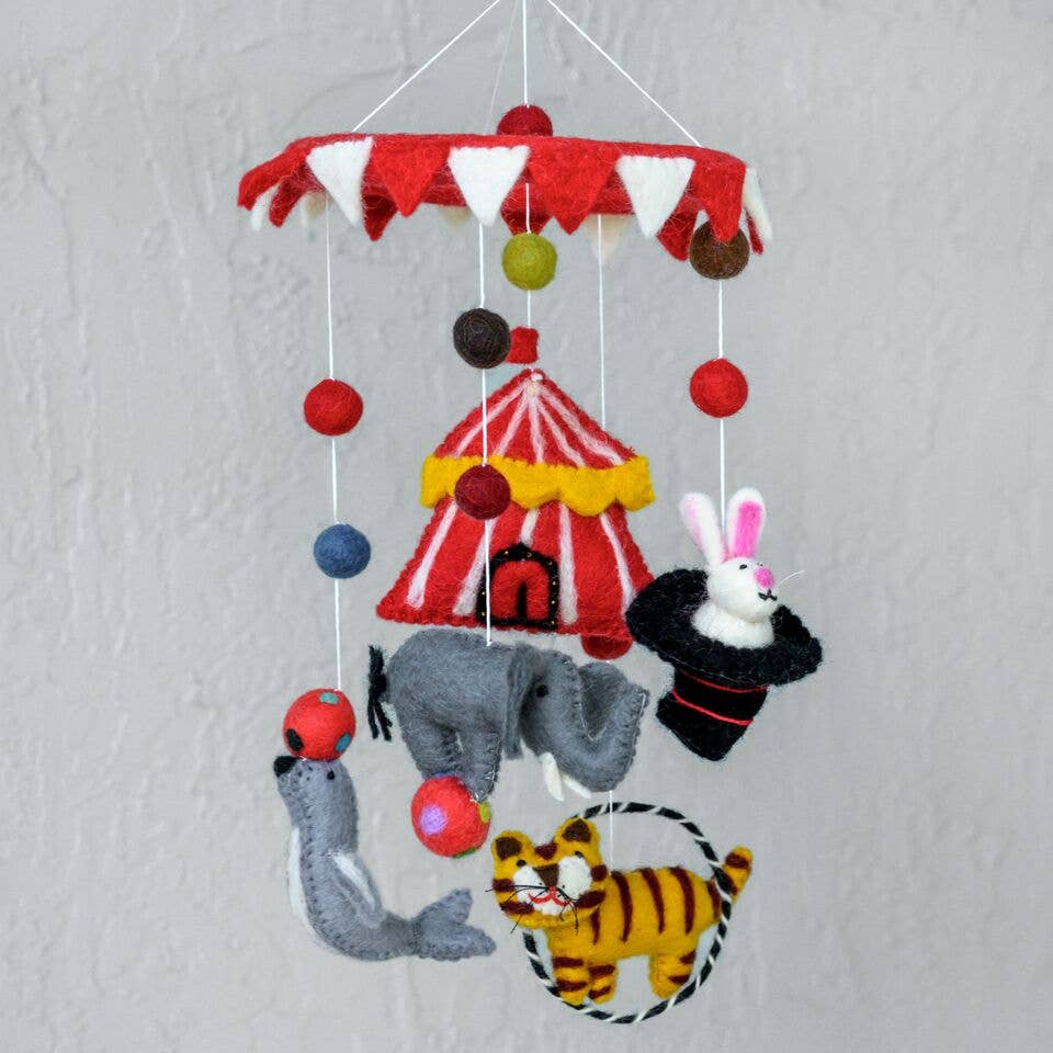 Wool Felt: Circus Mobile