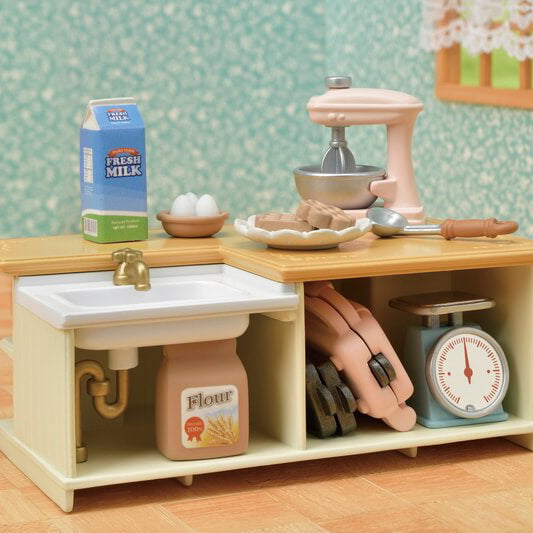 Kitchen Island with Accessories Set