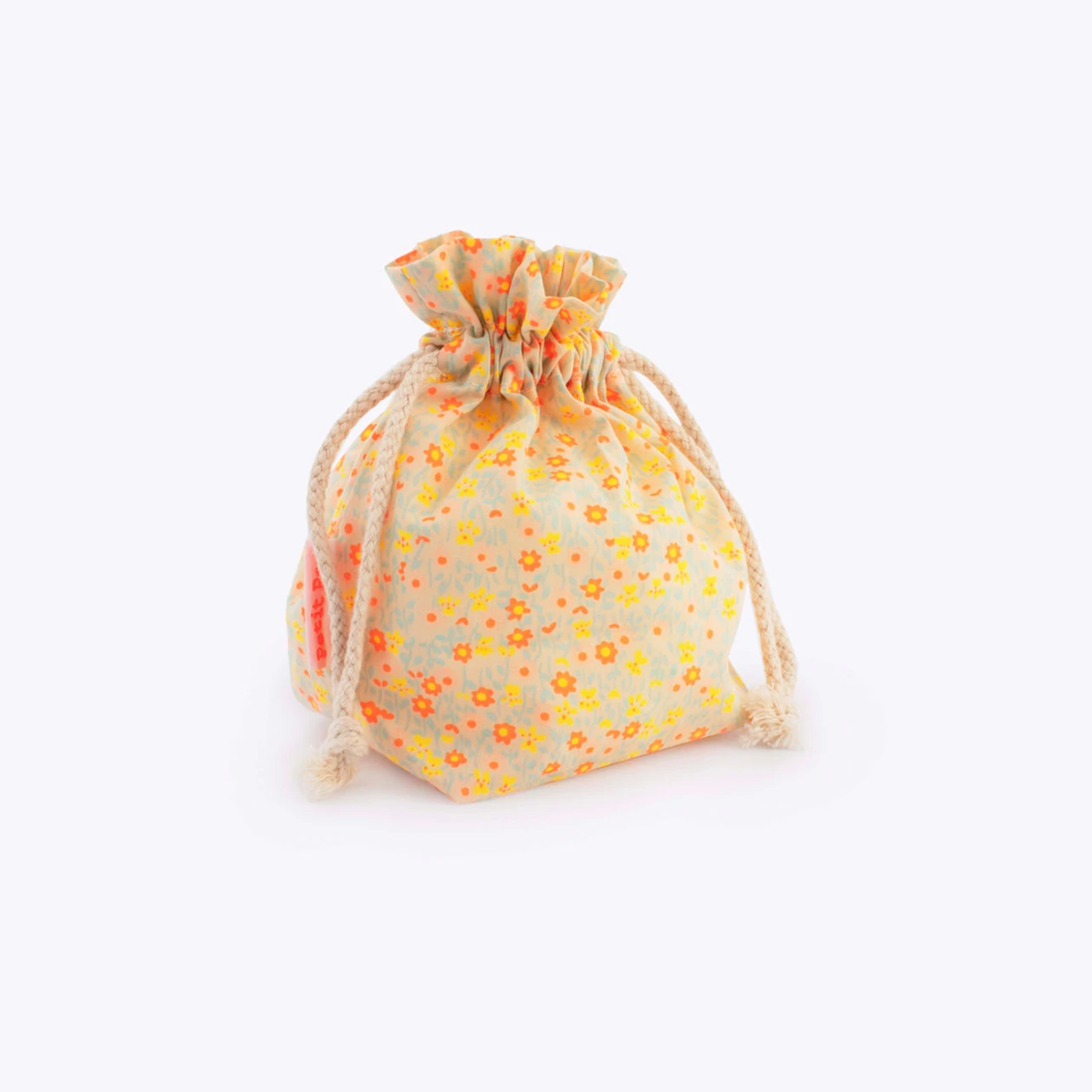 NEW French Little Drawstring Bag- FOLKSY ÉCUME