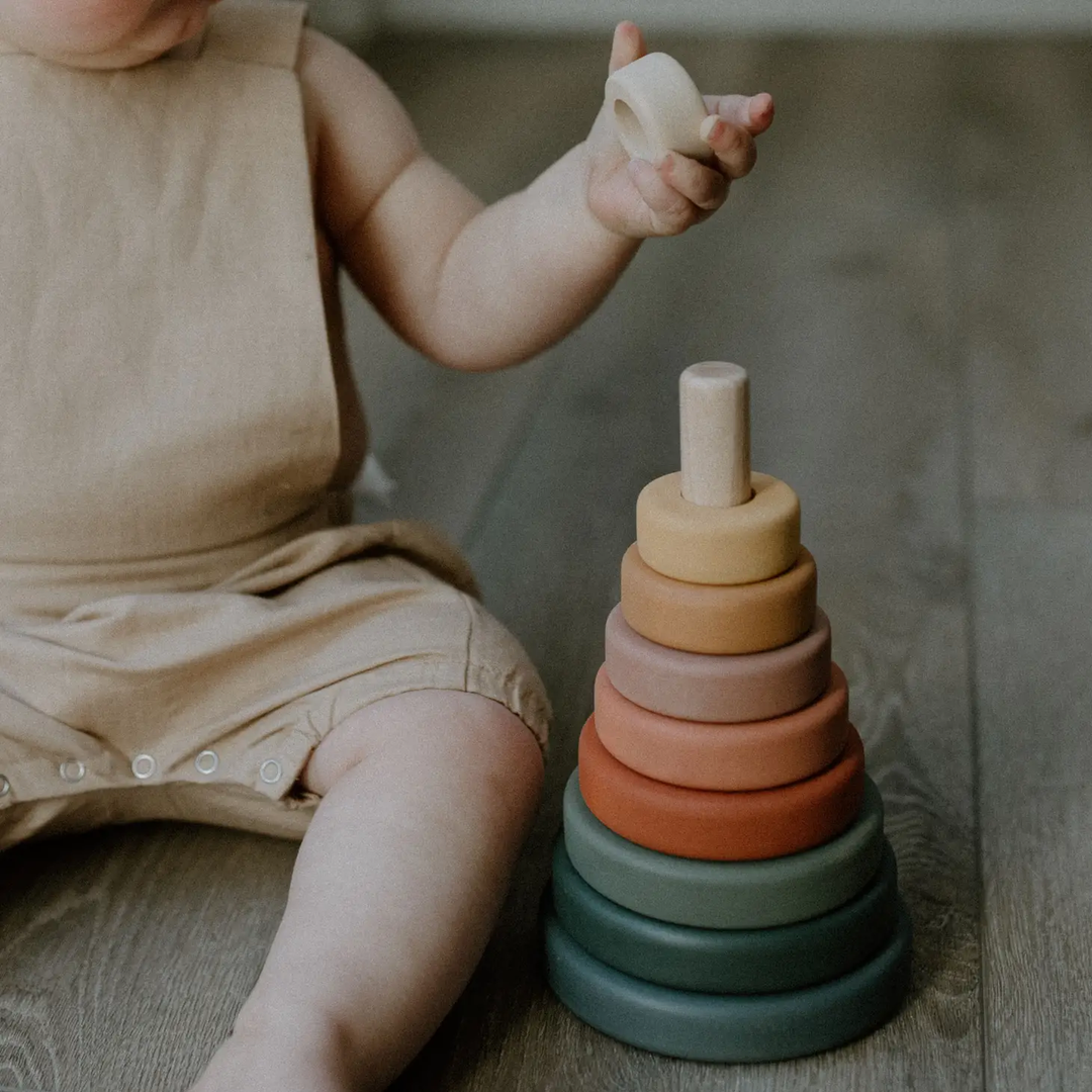 NEW Wooden Ring Stacker