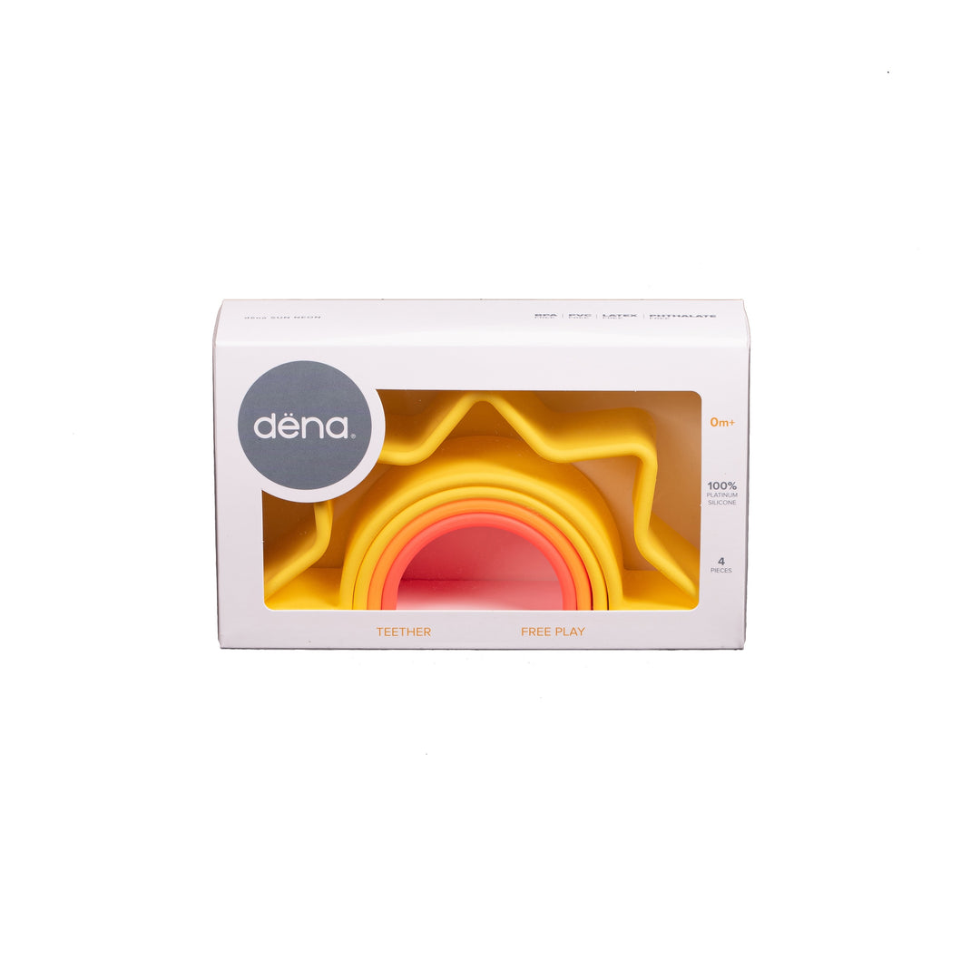 Neon Sun Silicone Rainbow Toy