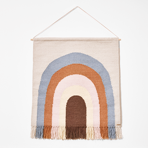 Rainbow Wall Rug Hanging