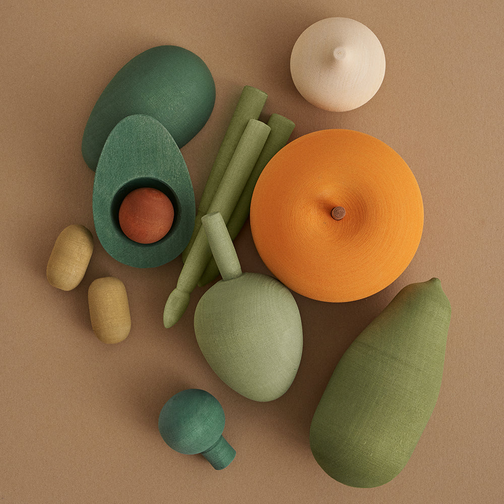 Wooden Vegetables Toy Set- #2