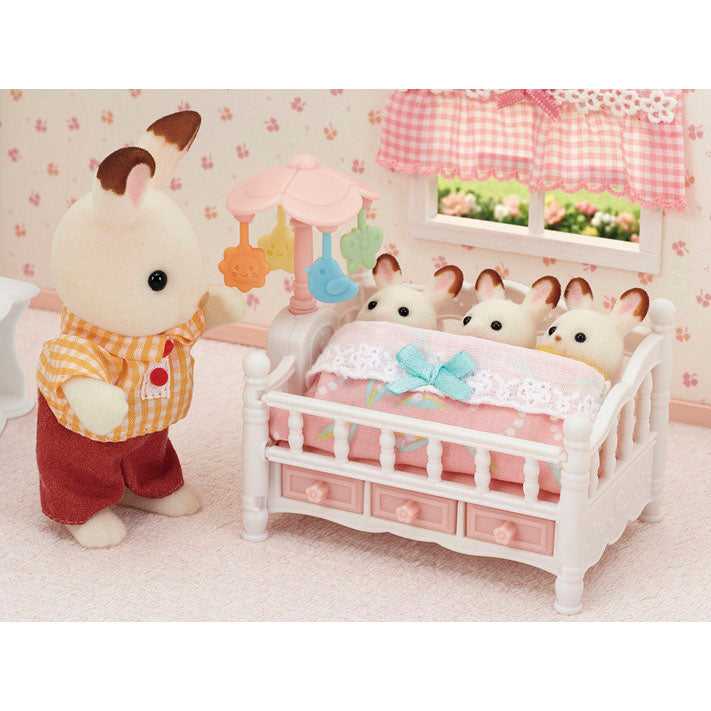 Crib with Mobile