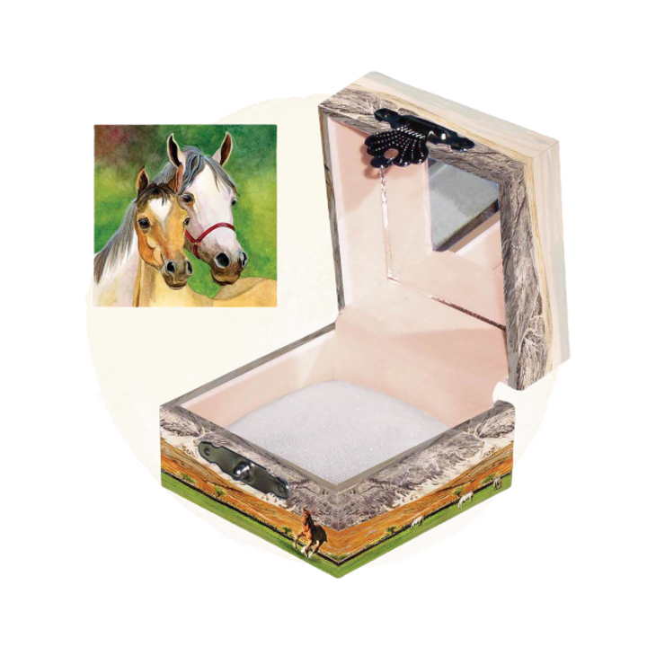 Mini Treasure Boxes- Horses Three Different Styles!