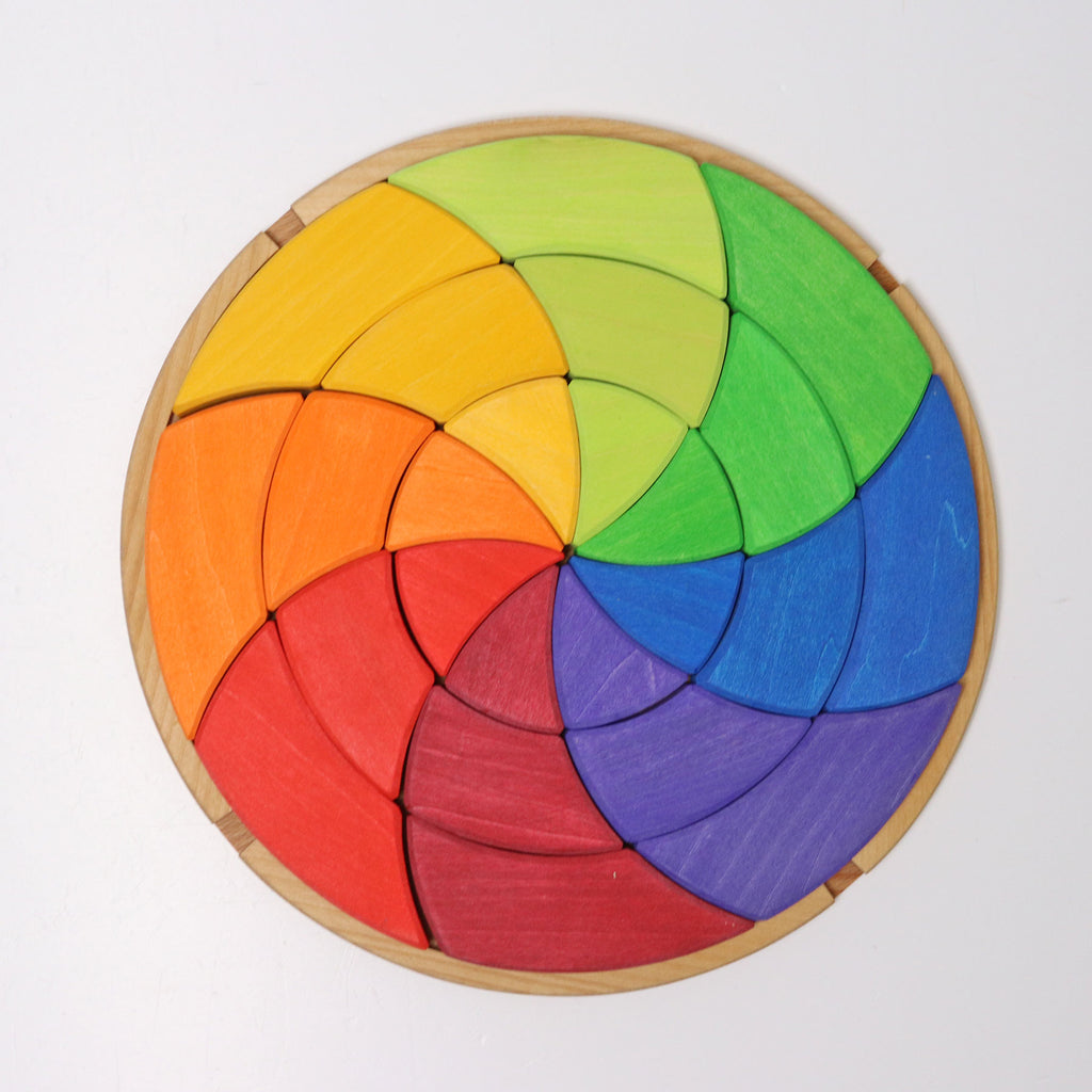 Large Color Circle Goethe Puzzle