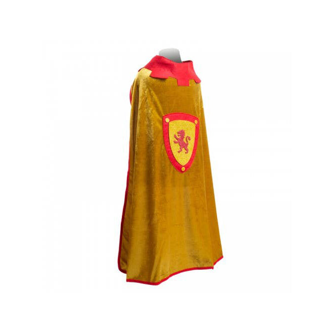 NEW Dress Up Medieval Cape- Gold and Red