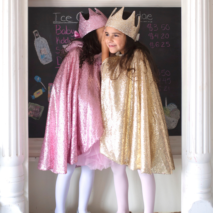 Precious Sequin Cape- Pink