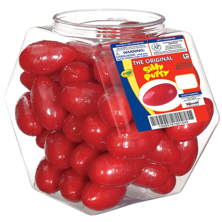 Classic Silly Putty in Red Egg