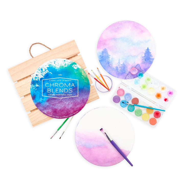 Chroma Blends Watercolor Pad- Circle
