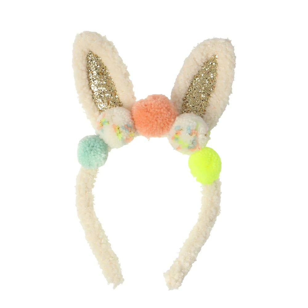 NEW Pompom Bunny Ear Dress Up Set