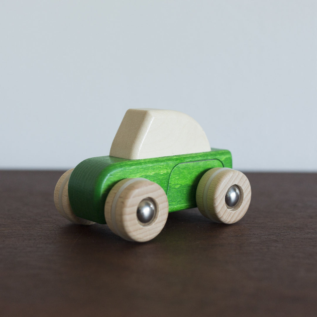 NEW Pullback Wooden Cars