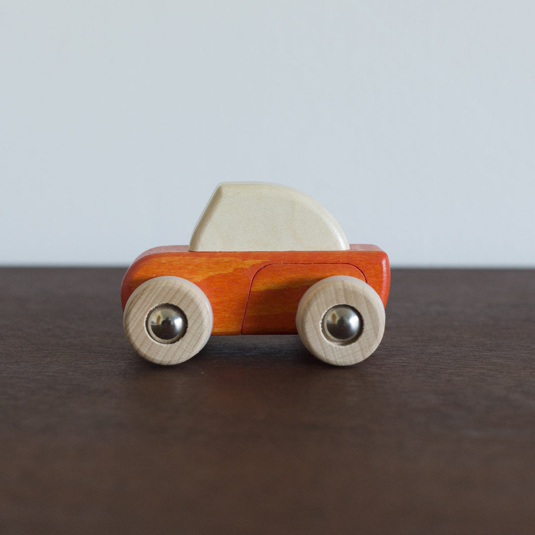 NEW Pullback Wooden Cars