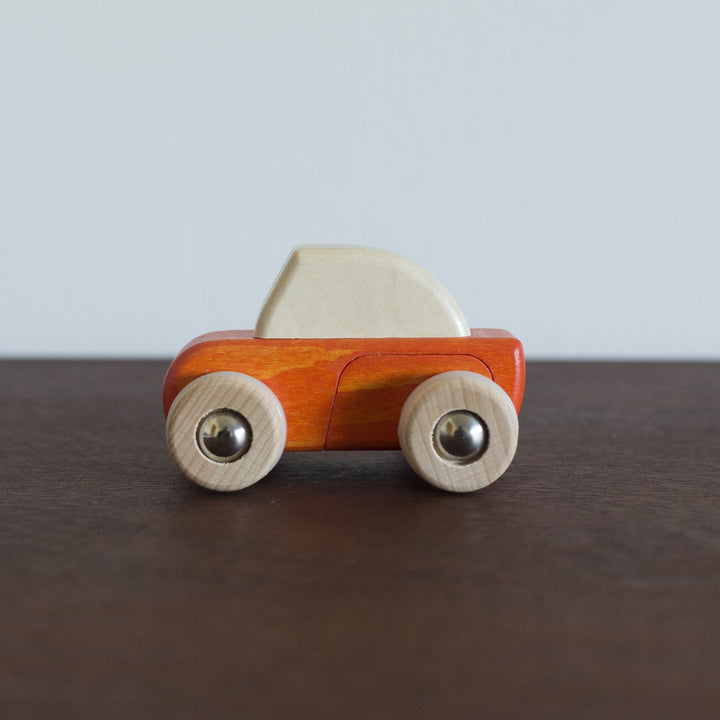 NEW Pullback Wooden Cars
