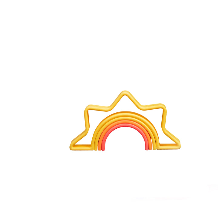 Neon Sun Silicone Rainbow Toy