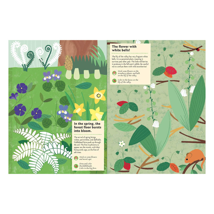 In the Forest Sticker Activity Book