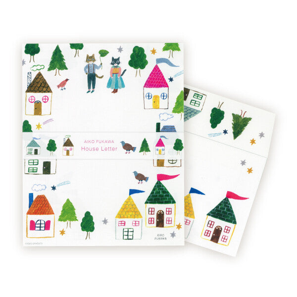 NEW Aiko Fukawa Stationery: Letter Sheet and Envelope Set #2