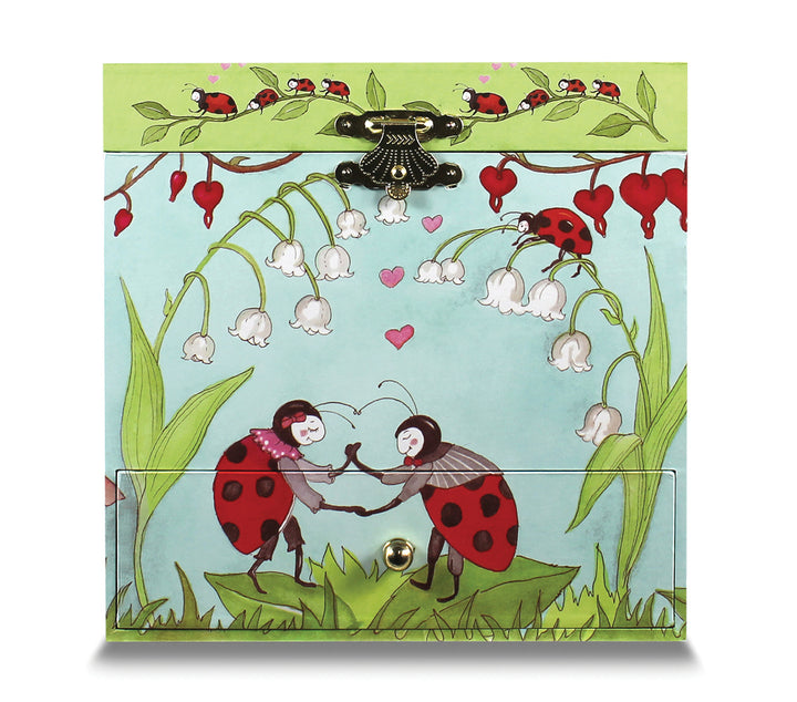 Fairy Music Jewelry Box- Ladybugs