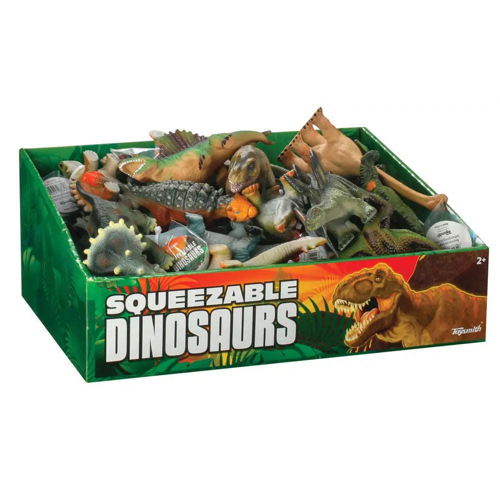 NEW Squeezable Dinosaurs