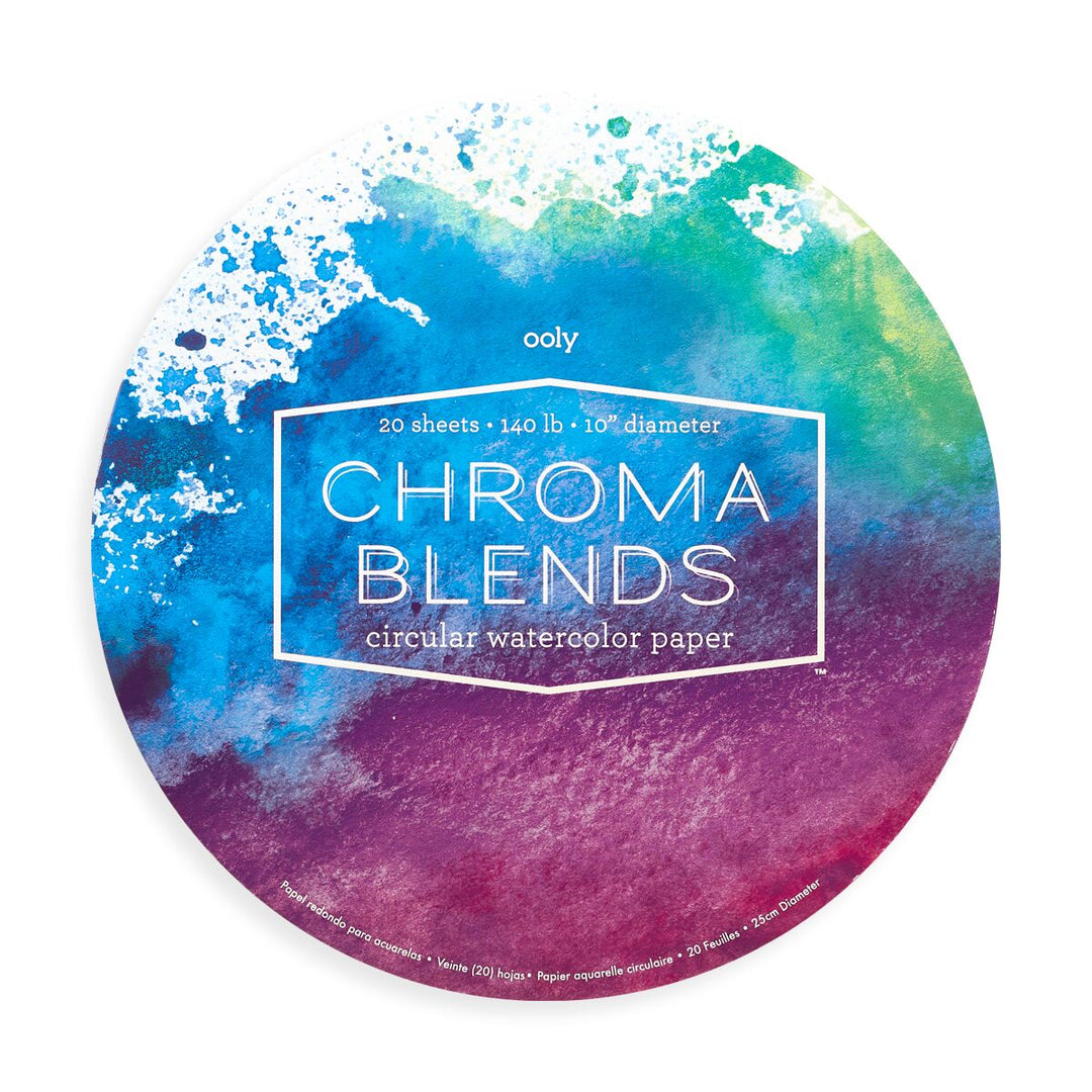 Chroma Blends Watercolor Pad- Circle