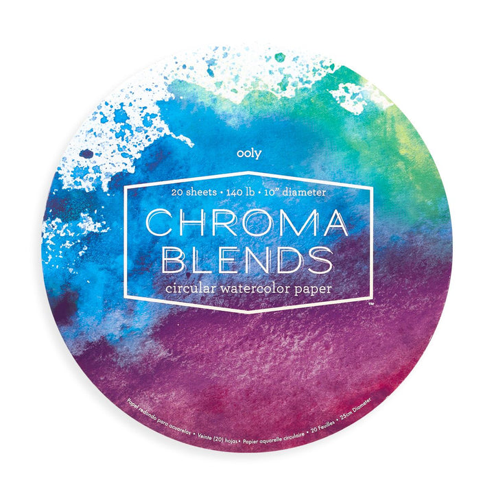 Chroma Blends Watercolor Pad- Circle
