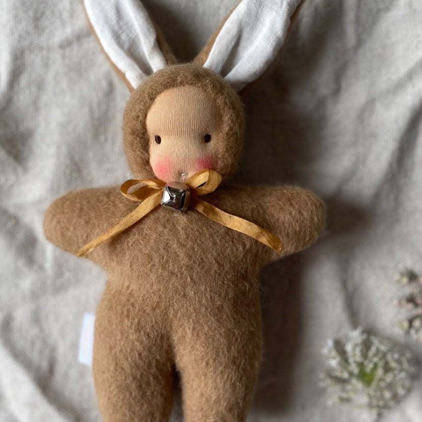 Woodland Bunny Doll- Available in Two Colors