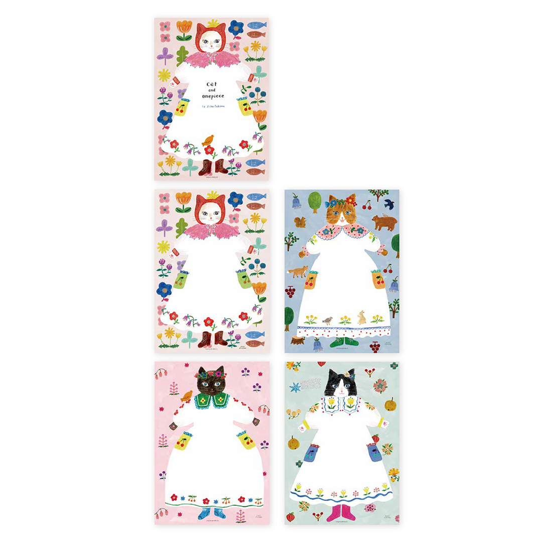 NEW Aiko Fukawa Stationery: Letter Sheet Set Kitty