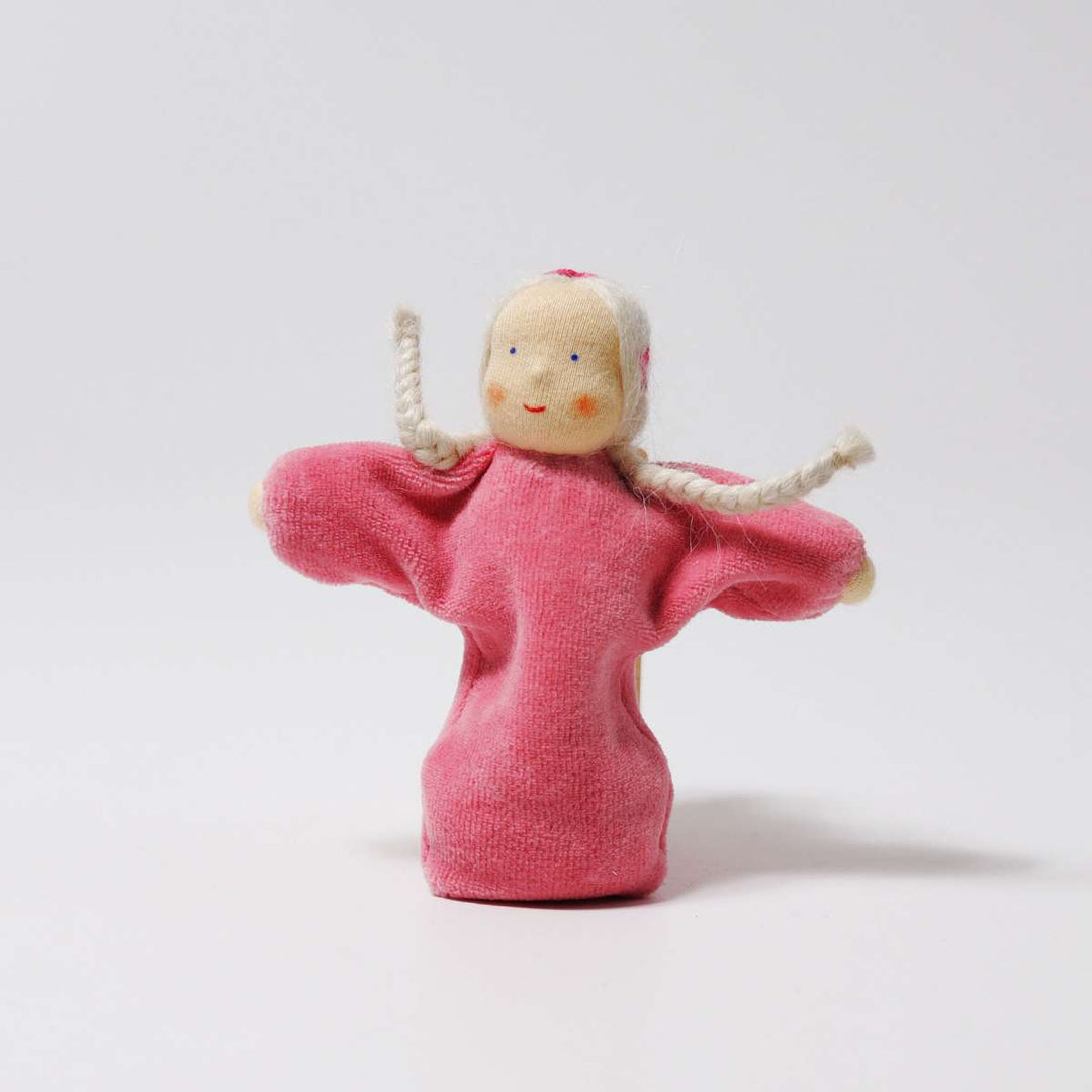 NEW Mini Lavender Rose Doll