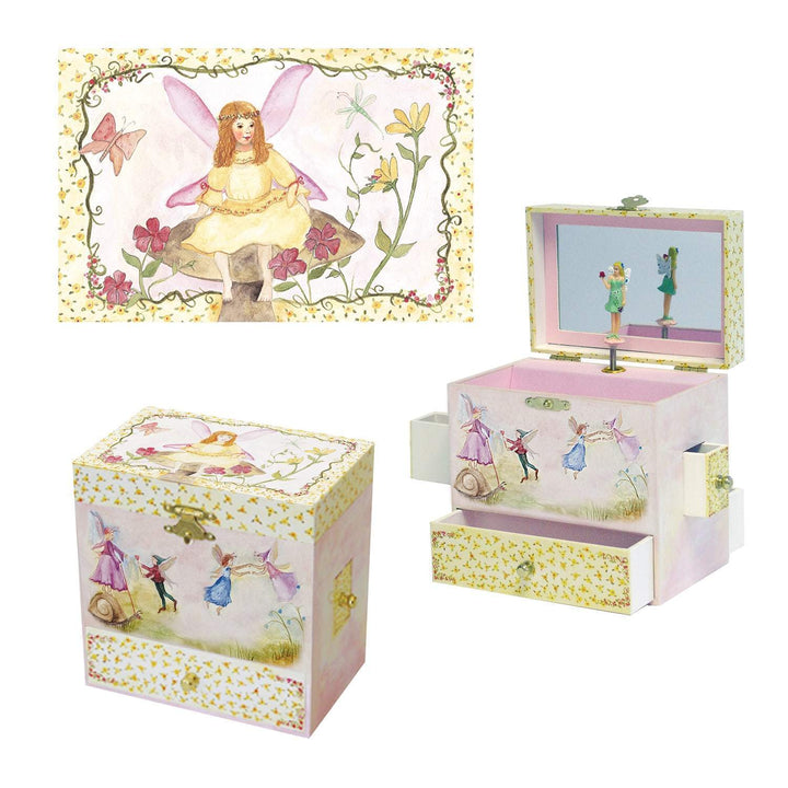 Fairy Music Jewelry Box- Spring Fairies