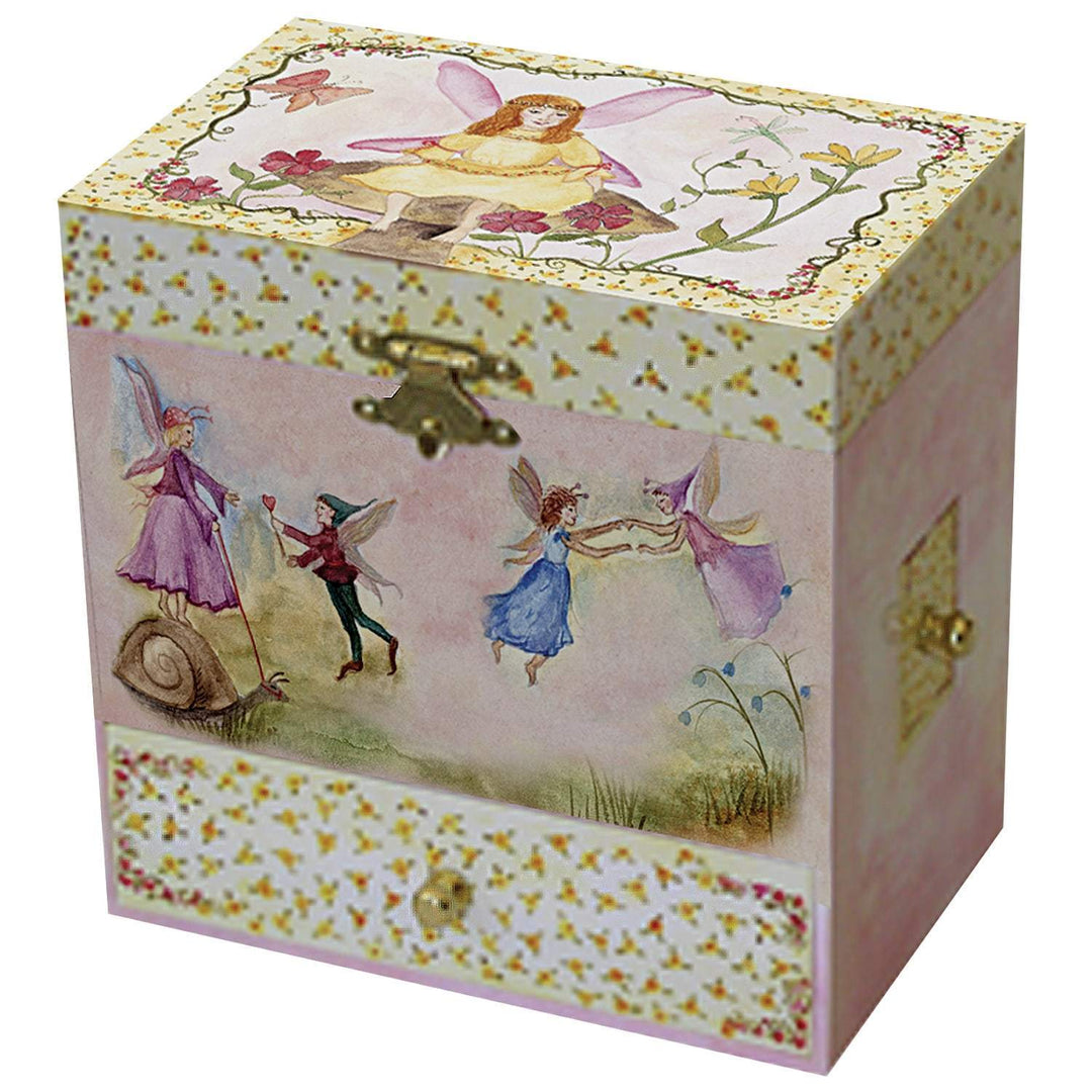 Fairy Music Jewelry Box- Spring Fairies