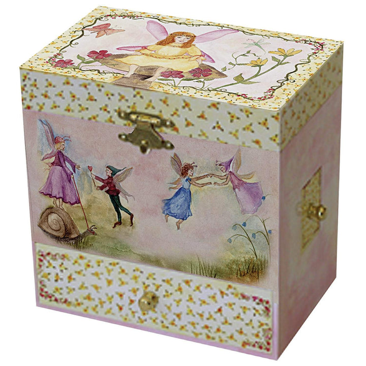 Fairy Music Jewelry Box- Spring Fairies